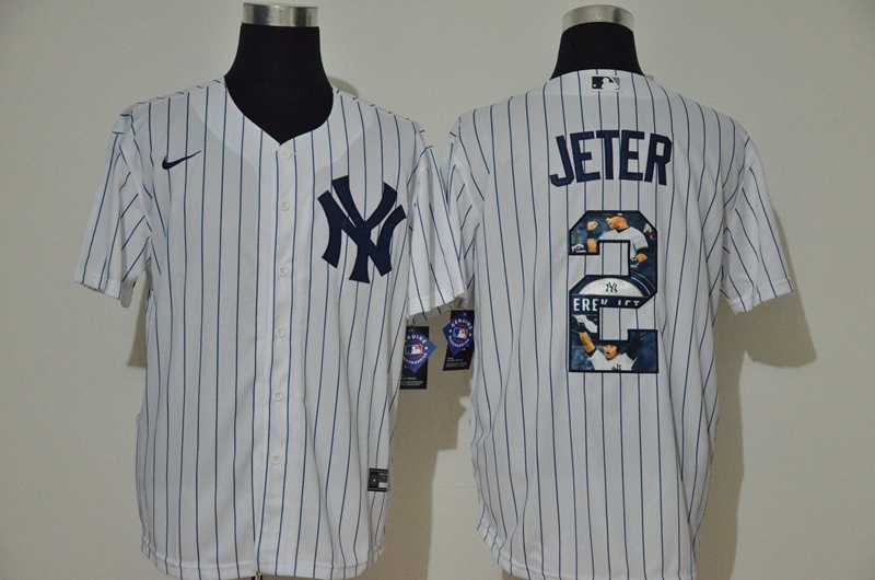 Yankees 2 Derek Jeter White Nike Cool Base Player Jersey,We sell and wholesale Yankees 2 Derek Jeter White Nike Cool Base Player Jersey on line form chian!